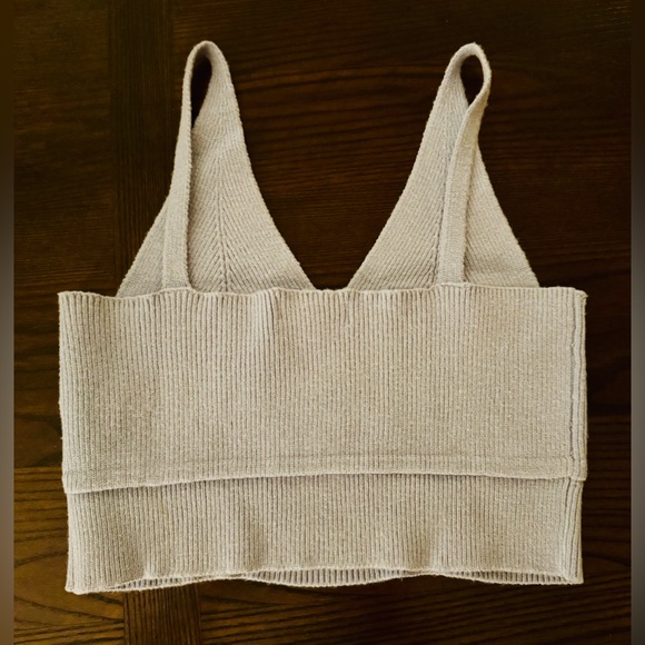 Dictionary Knitwear crop top size L casual Boho retro festival Y2K preppy NWT - Picture 4 of 12